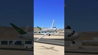 crazy take off pakistan Airlines PIA | Airbus A320neo #shorts #aviation #flightsimulator #rfs #msfs