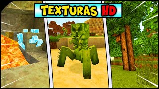 👉TOP 5 PACK DE TEXTURAS SUPER REALISTAS PARA MINECRAFT PE 1.16.2 1.15 -  1.14.60