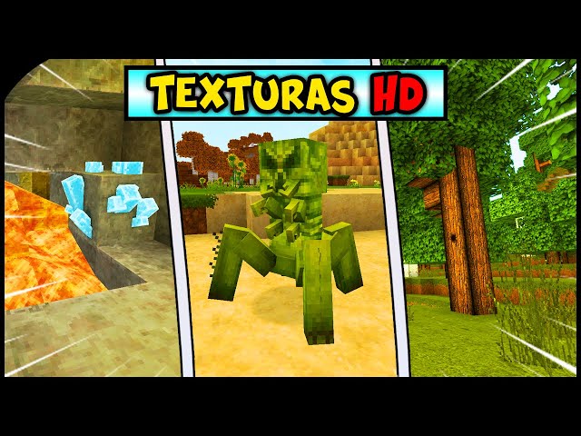 👍10 TEXTURE PACKS HD REALISTAS Para Minecraft 1.19.4 - 1.18.2 / 1.16.5✔️