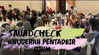 SAUNDCHECK ANUGERAH PENTADBIR UTHM 2020