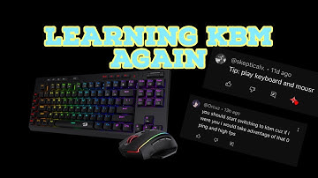 LEARNING KEYBOARD AND MOUSE AGAIN (episode 1)