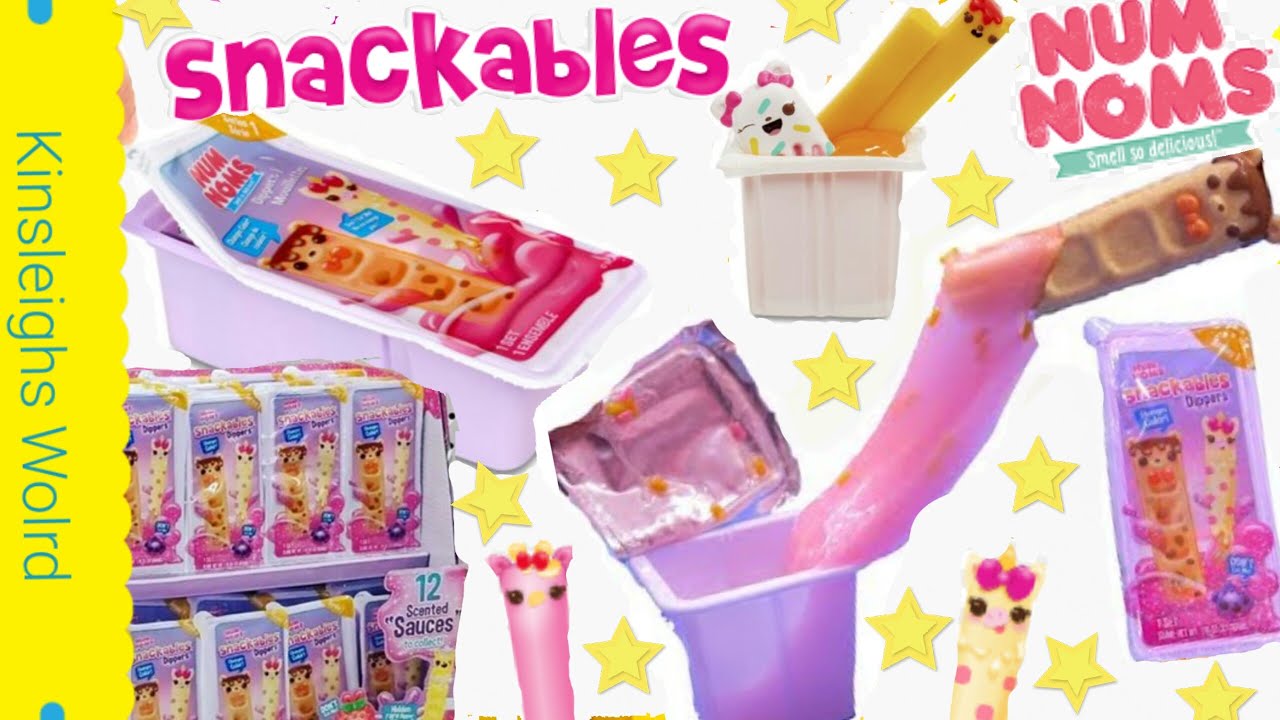 Slime Dippers Color Changing Scented Num Noms Snackables Series 1