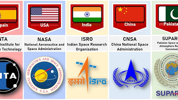 Space Agency From Different Countries