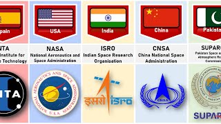 Space Agency From Different Countries