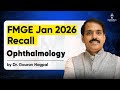 FMGE Jan 2026 Ophthalmology Recall by Dr. Gaurav Nagpal