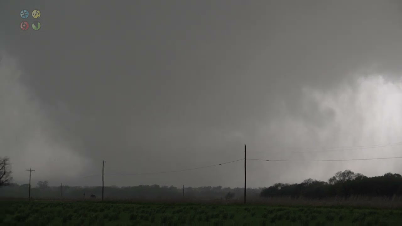 Large Violent Tornado Hits Cole, Oklahoma In 4K YouTube