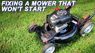 Fixing A Craftsman Mower That  Won