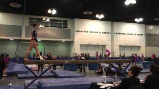 Kendal Poston 2017 Beam Routine- Gliders Invite 2/7/2015