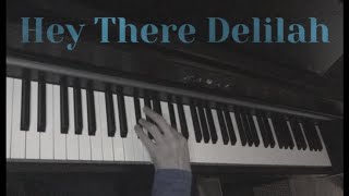 🎵 Hey There Delilah 🎵 Plain White T's 🎹 Piano Cover(with lyrics)