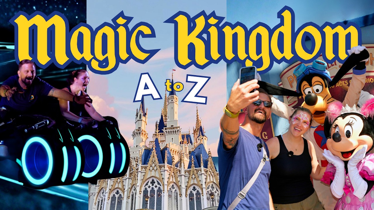 Disney World ABC Challenge At Magic Kingdom! | Rides, Snacks & Fun Facts!