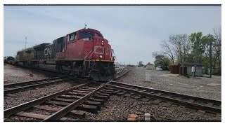 4/26/24 Canadian National with lots of coil/CSX stacker/Union Pacific Eastbound! #railfanning