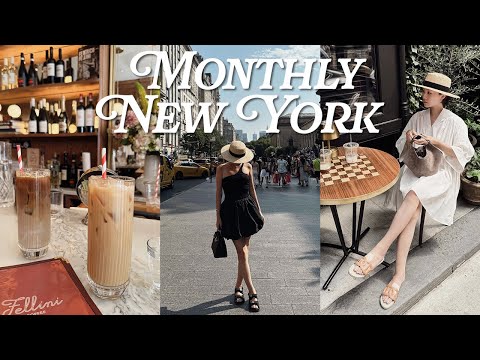 🗽EP 27. Monthly New York｜한여름밤의 뮤지엄, 요즘 핫한 뉴욕 맛집과 카페 가이드, Carbone, Bangkok Supper Club, Rhythm Zero