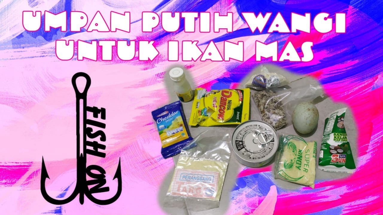 UMPAN PUTIH Wangii ikan Mas