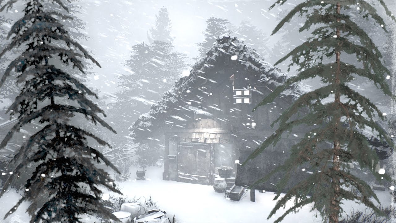 BRUTAL ARCTIC WINTER with EXTREME COLD and blizzard for sleeping ...