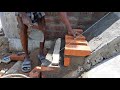 long stair build with amazing idea in-do creative brick laying rendering sand and cement mixer