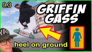 GIRL SKATEBOARDS GRIFFIN GASs feet REVIEW - YouTube