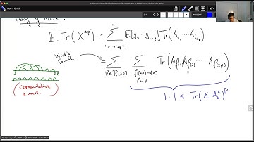 Afonso Bandeira: Noncommutative Matrix Concentration Inequalities (ETH Zurich)