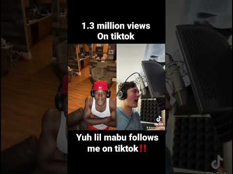 Lil mabu follows me on tiktok 🤯 #reaction #tiktokviral #trending #lilmabu #kingvon