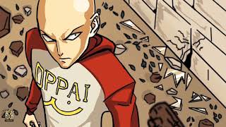 Animation Of Saitama Getting Angry At An Because His Groceries Fell