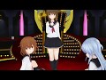 【MMD艦これ】第六駆逐艦隊　響×雷×電「虎視眈々」