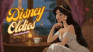 Playlist | Vintage Disney Music 🌷 Jasmine Cozy Rainy Night | 1950s Radio 📻 screenshot 3