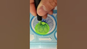 What does this pattern resemble??? Magic Ruler Small ruler, big wisdom #2024 #shorts #Spirograph