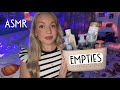 ASMR Products I’ve Used Up✨Tapping and scratching on product empties and favourites!🧡