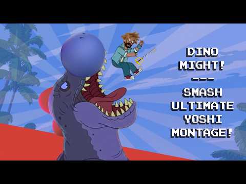 Dino Might! - Smash Bros. Ultimate Yoshi Montage! - Ad Free Members
