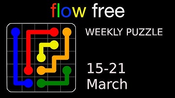 Flow free WEEKLY Puzzles, Pluses Challenge, 15-21 March  - Gameplay Walkthrough (iOS & Android)