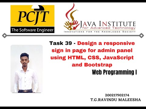 Web project Task 39 | 1st year | Semester 01 | Java Institute | eShop Application