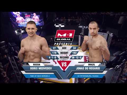 MMA Series-1 Time of New Heroes  Boris Medvedev Russia - Jonas Boeno do Rosario Brazil