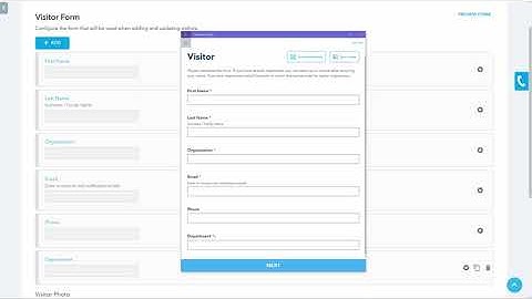 How to Customize Visitor Application Form With Lobbytrack Visitor Management System