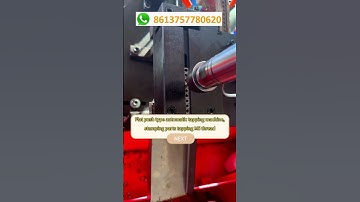 Flat push type automatic tapping machine, stamping parts tapping M5 thread