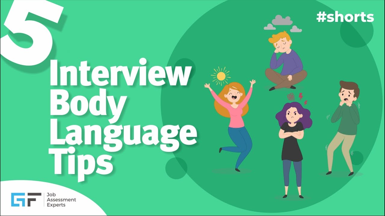Top 5 Job Interview Body Language Tips #shorts - YouTube