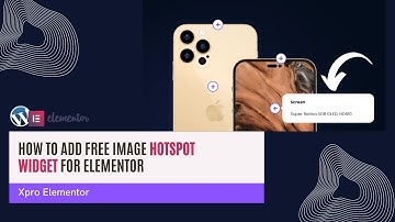 How to add Free Image Hotspot Widget For Elementor