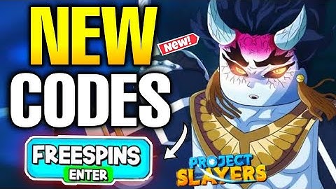 New Updated - WORKING PROJECT SLAYERS CODES - PROJECT SLAYERS REDEEM CODES