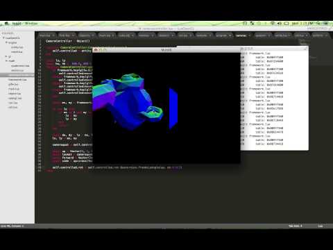 Lua + OpenGL - Camera + proper rotation