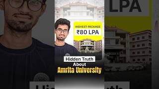 Truth of Amrita University - Must Watch 😱 #college #studenthub