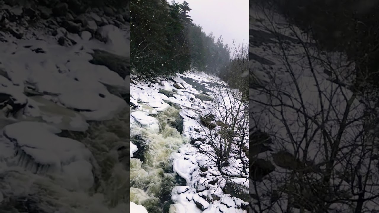 Snowfall in Lake placid YouTube