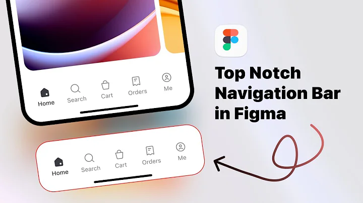 How to Design Top-Notch Navigation Bar in Figma