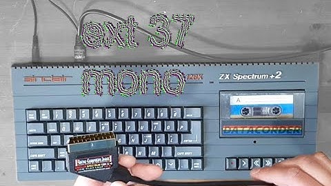 Spectrum 128 +2 RGB to Scart Adapter