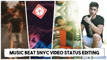 How to create music beat sync Video status | Kinemaster Editing | Technical Vj Pro