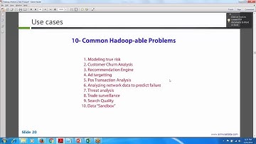 10 Common Hadoop-able Problems in Hadoop Training Video