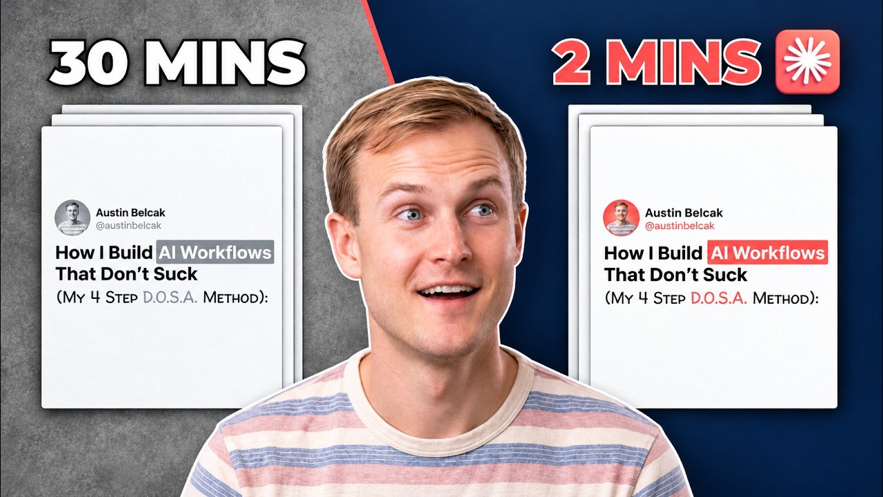 Claude Code Automated My LinkedIn Carousels (93% Faster) - YouTube