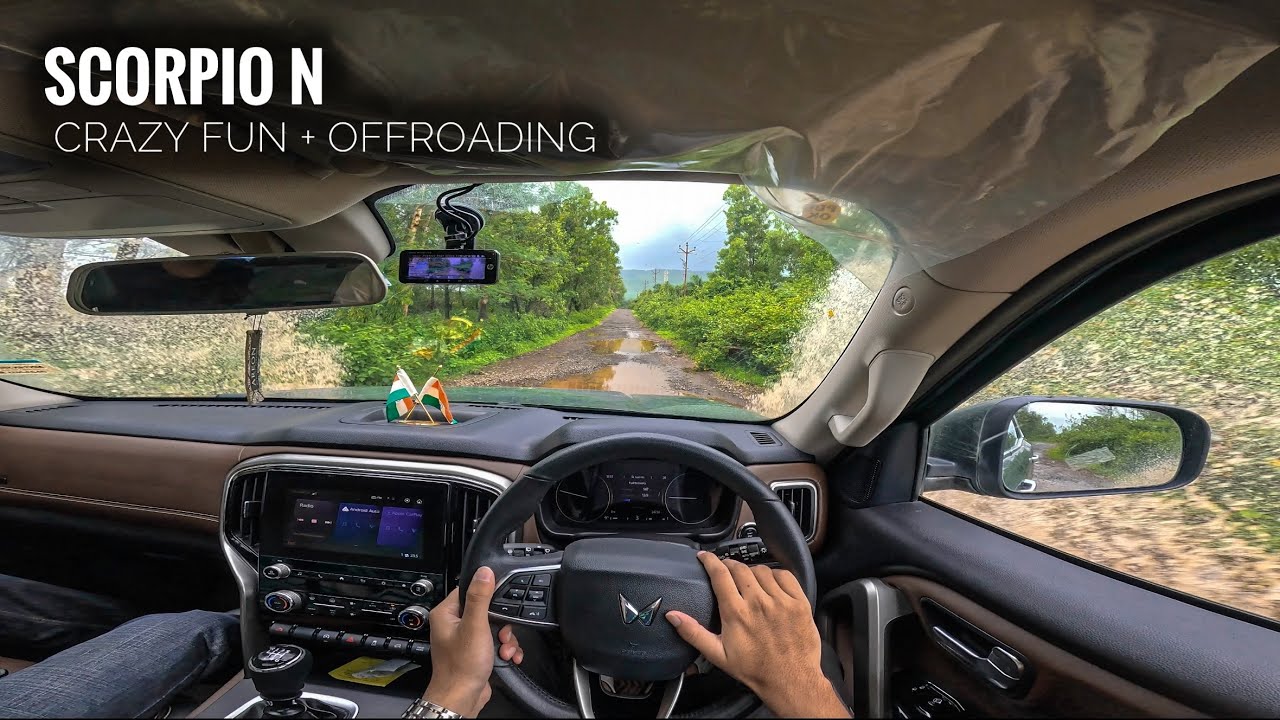 POV : Taking our SCORPIO N to the LAND OF WATERFALLS | VLOG