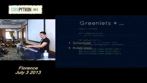 G.  Peretin - Greenlet based concurrency