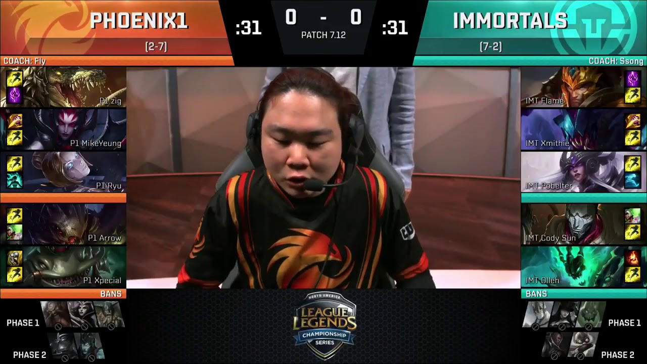 P1 (Arrow Kogmaw) VS IMT (Olleh Thresh) Game 1 Highlights - 2017 NA LCS Summer W5D3