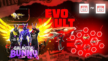 Next Evo Vault Event Free Fire 🥳 | Cobra Mp40 Return | Galatic Bunny Bundle | Free Fire New Event