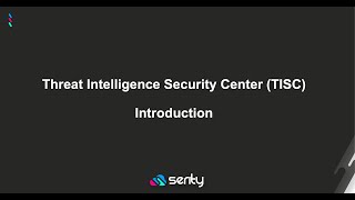 Introduction to the TISC in ServiceNow - Threat Intelligence Security Center