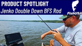 The ADVANTAGES of Fishing a BFS Setup Over a Spinning Setup for Crappie - Jenko  Double Down BFS Rod 